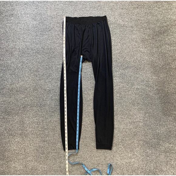 Vintage Patagonia Tights Mens Small Black Capilene Midweight Base Layer Made USA - Picture 4 of 10